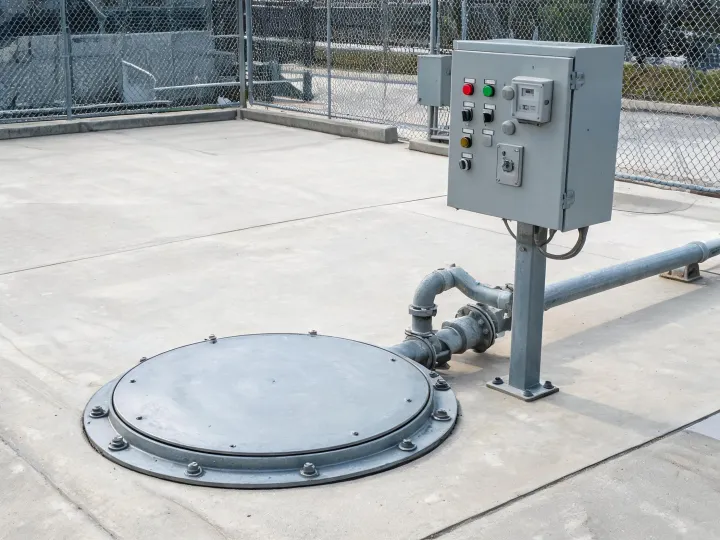 Municipal lift station equipment
